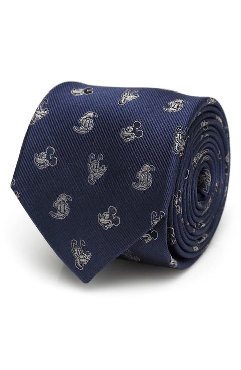 x Disney Mickey & Friends Silk Tie