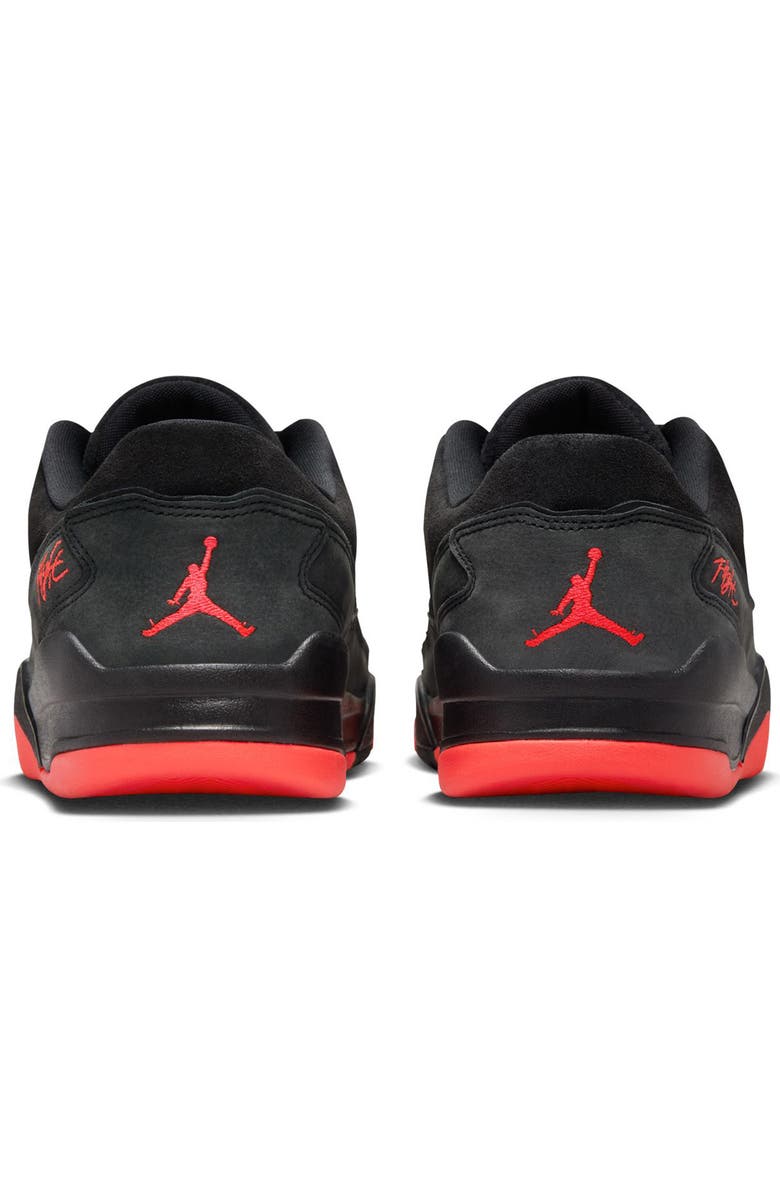 Jordan Flight Court Sneaker, Alternate, color, Black/ Infrared