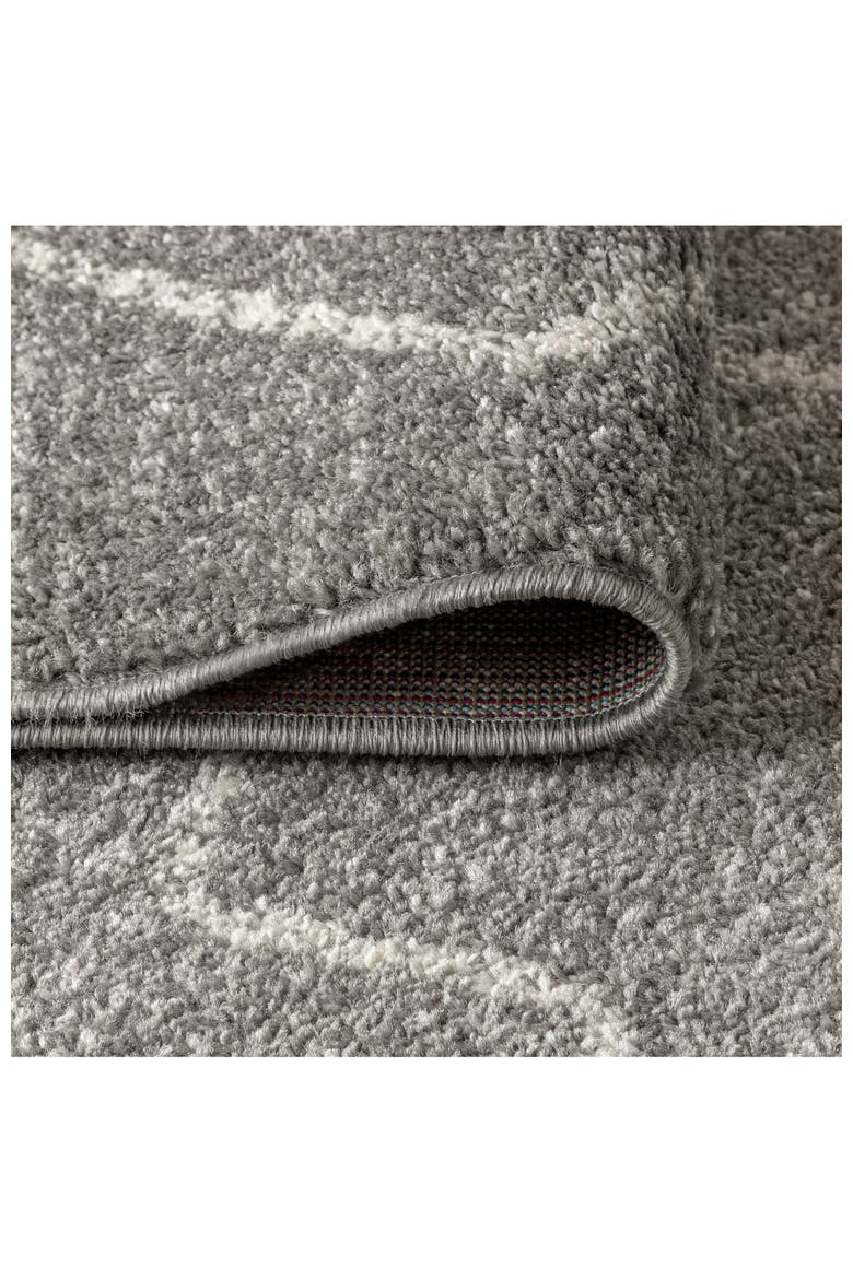 Alia Moroccan Beni Souk Area Rug, Alternate, color, Gray/Cream