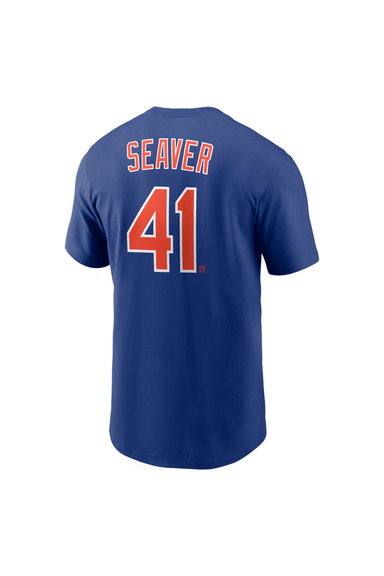 Men's Nike Tom Seaver Royal New York Mets Cooperstown Collection Name & Number T-Shirt, Alternate, color, Royal