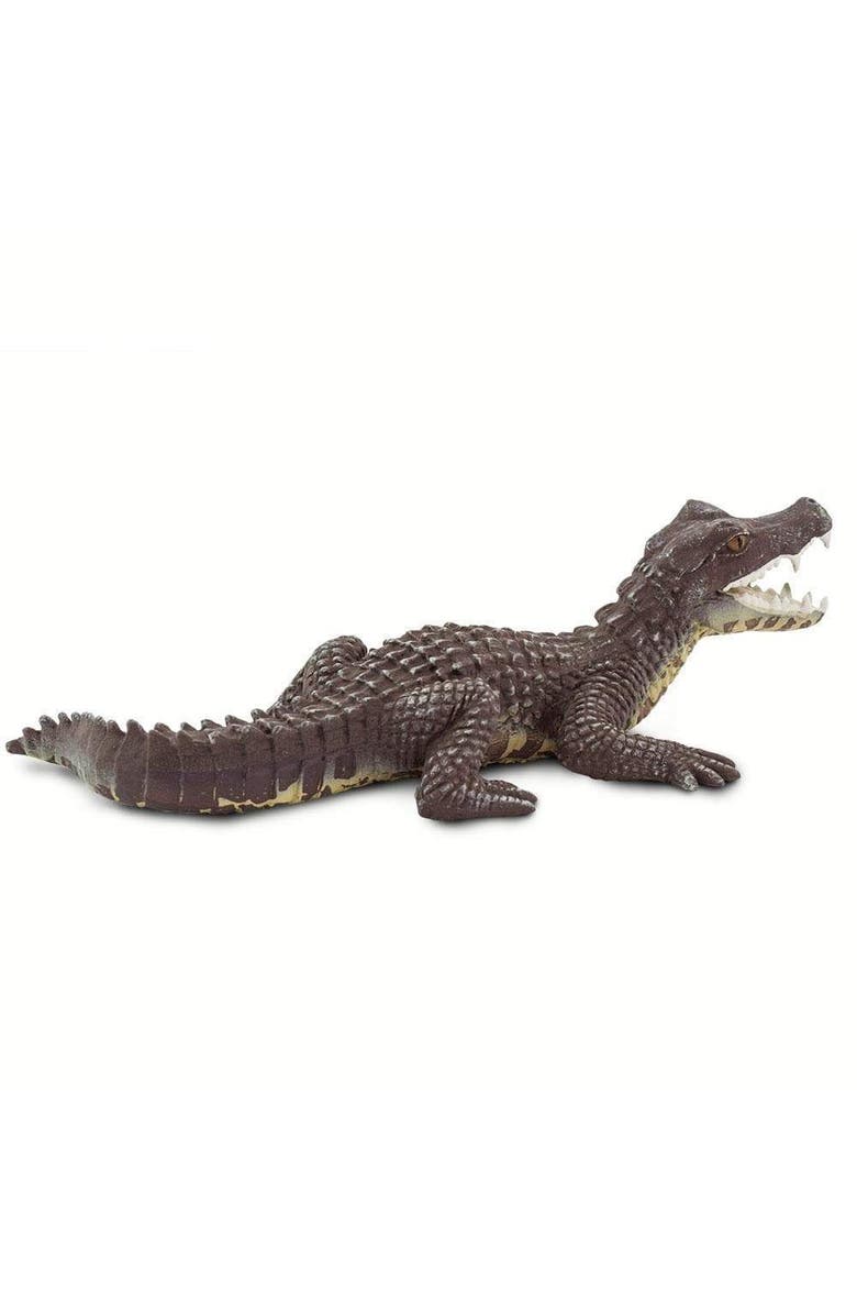 Safari Ltd. Caiman Kids Toy Figure, Alternate, color, NO COLOR