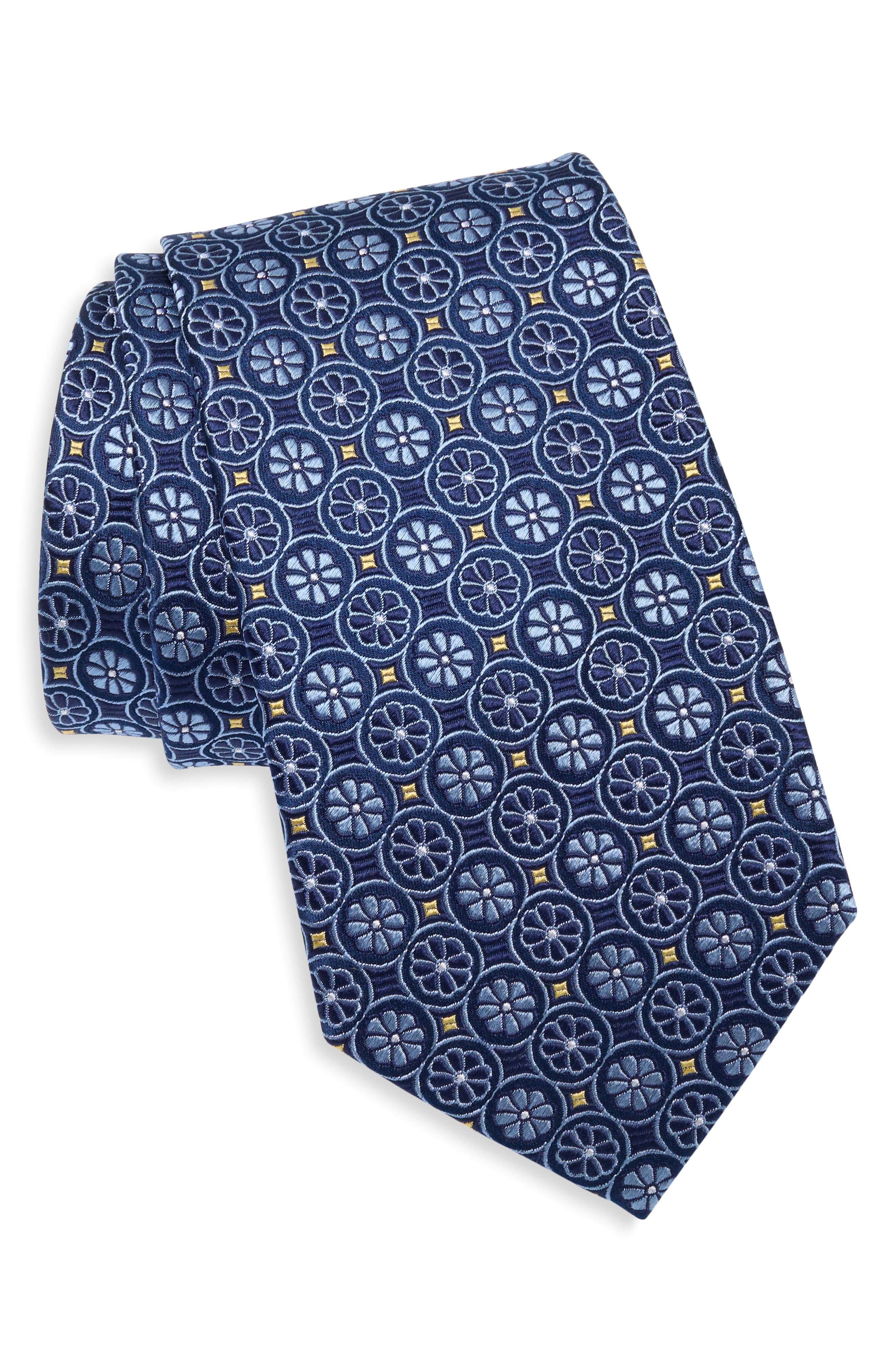 Medallion Silk Tie