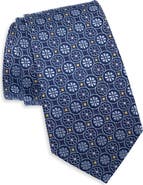 Duchamp Medallion Silk Tie