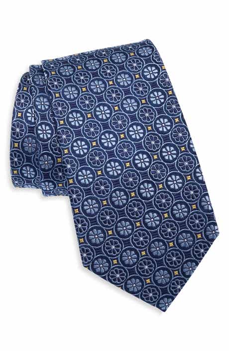 Medallion Silk Tie