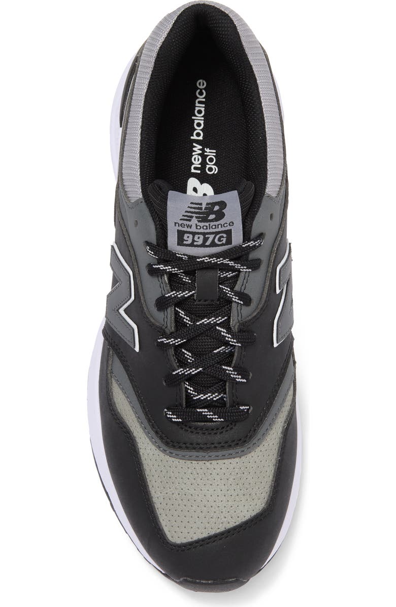 NEW BALANCE GOLF 997 Waterproof Golf Shoe, Alternate, color, Black