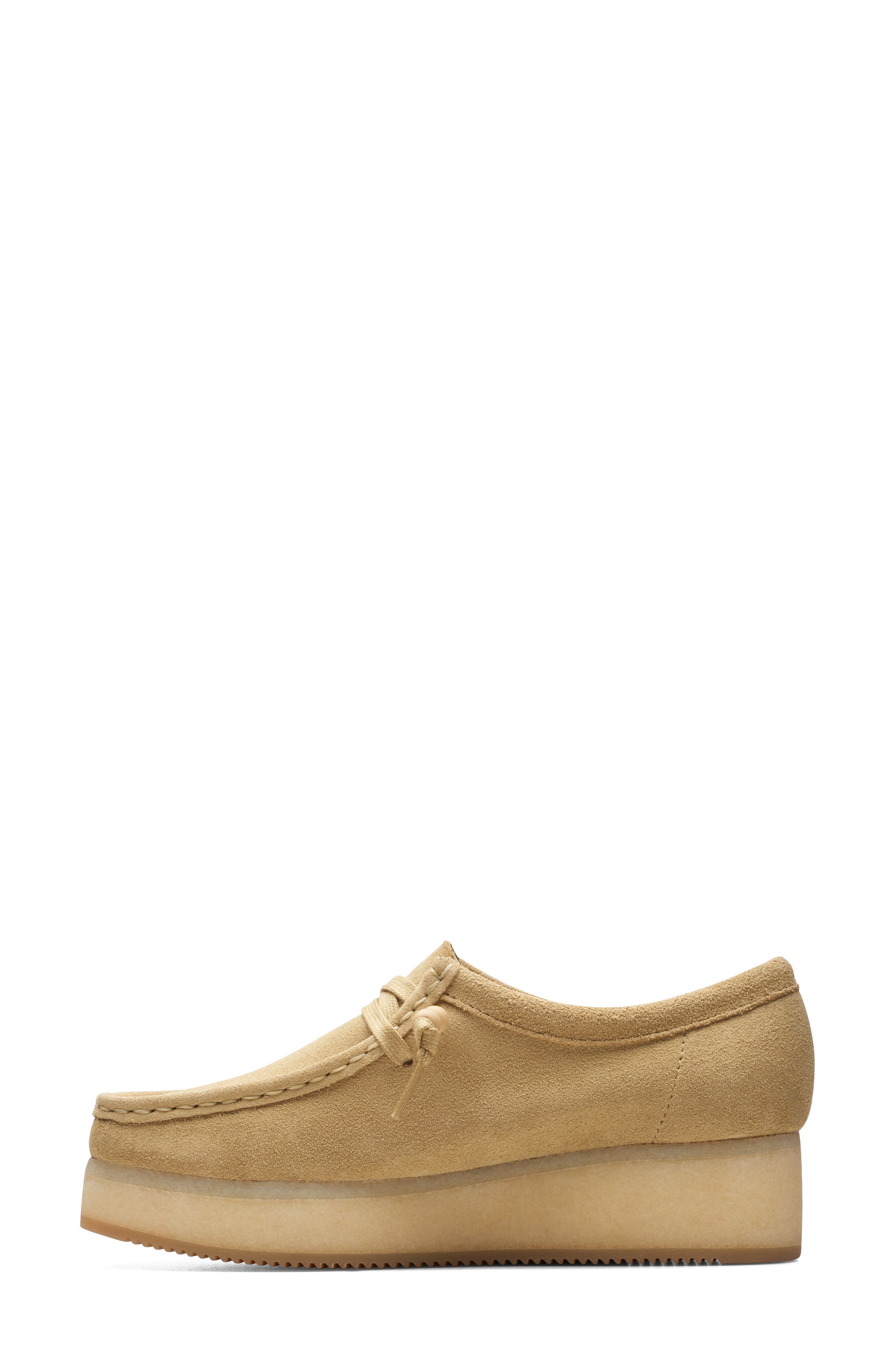 Wallacraft Bee Platform Driving Shoe, Alternate, color, MAPLE SUEDE