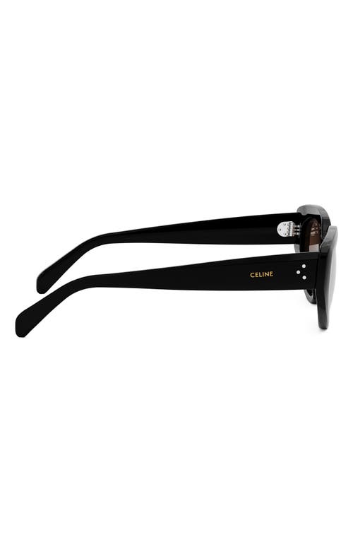 Celine Bold 3 Dots 53mm Cat Eye Sunglasses In Multi