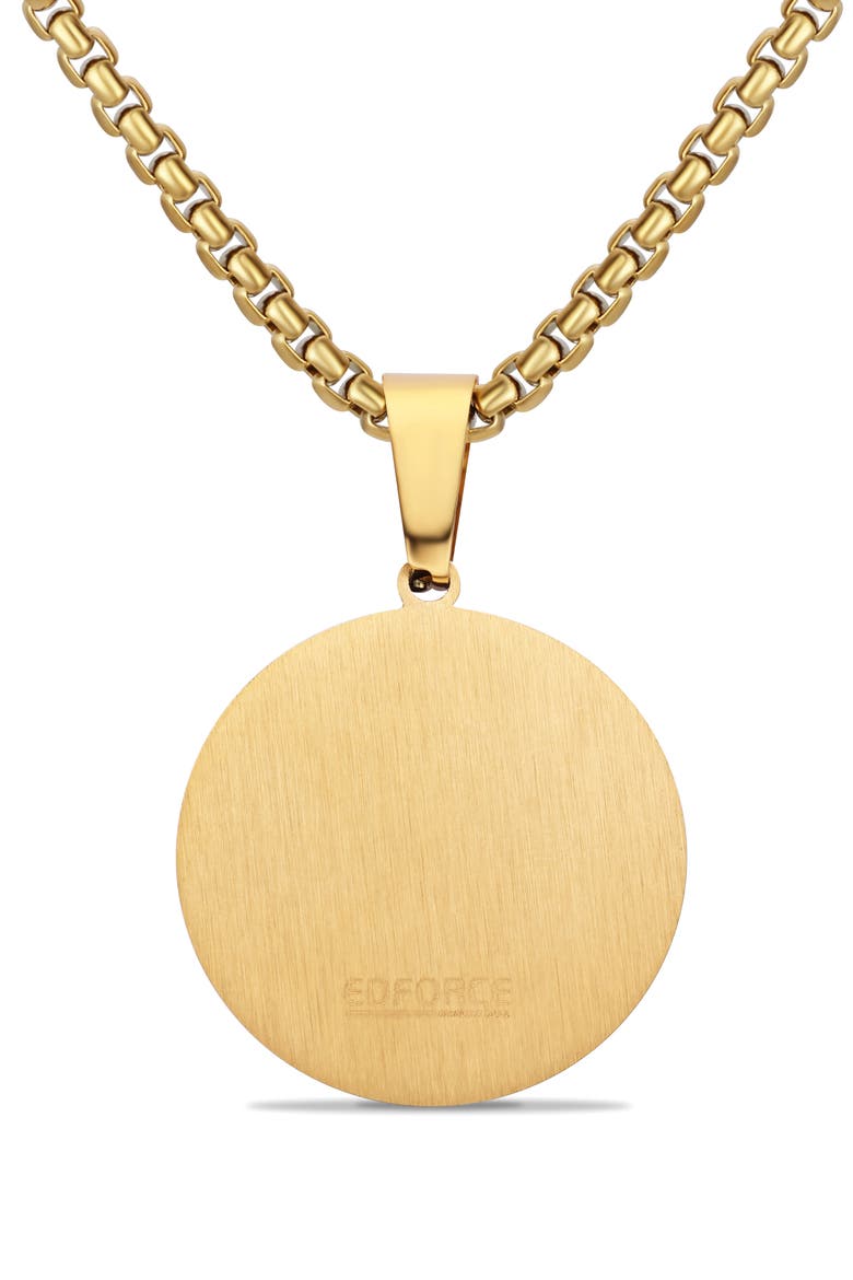 Guardian Angel Necklace, Alternate, color, GOLD