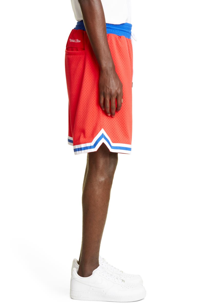 Mitchell & Ness Men's Silverlake Mesh Basketball Shorts, Alternate, color, 