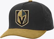 Mitchell & Ness Black/Gold Vegas Golden Knights May Flowers Pro Crown Adjustable Hat