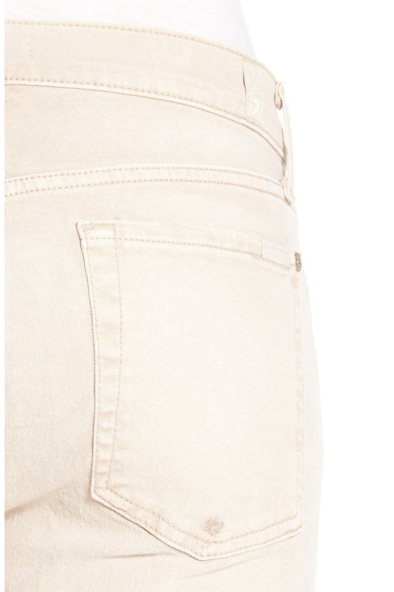 7 For All Mankind® 'Josefina' Boyfriend Jeans, Alternate, color, ALMOND