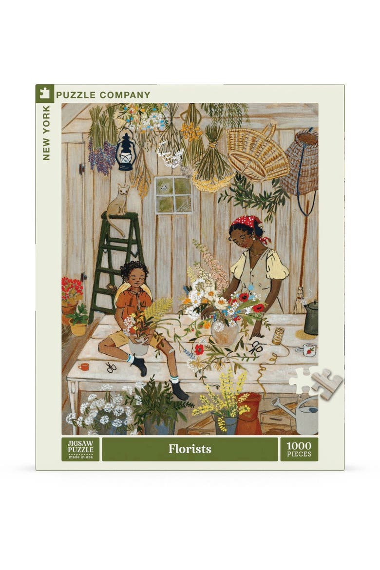 Florists 1000 Piece Puzzle, Main, color, No Color