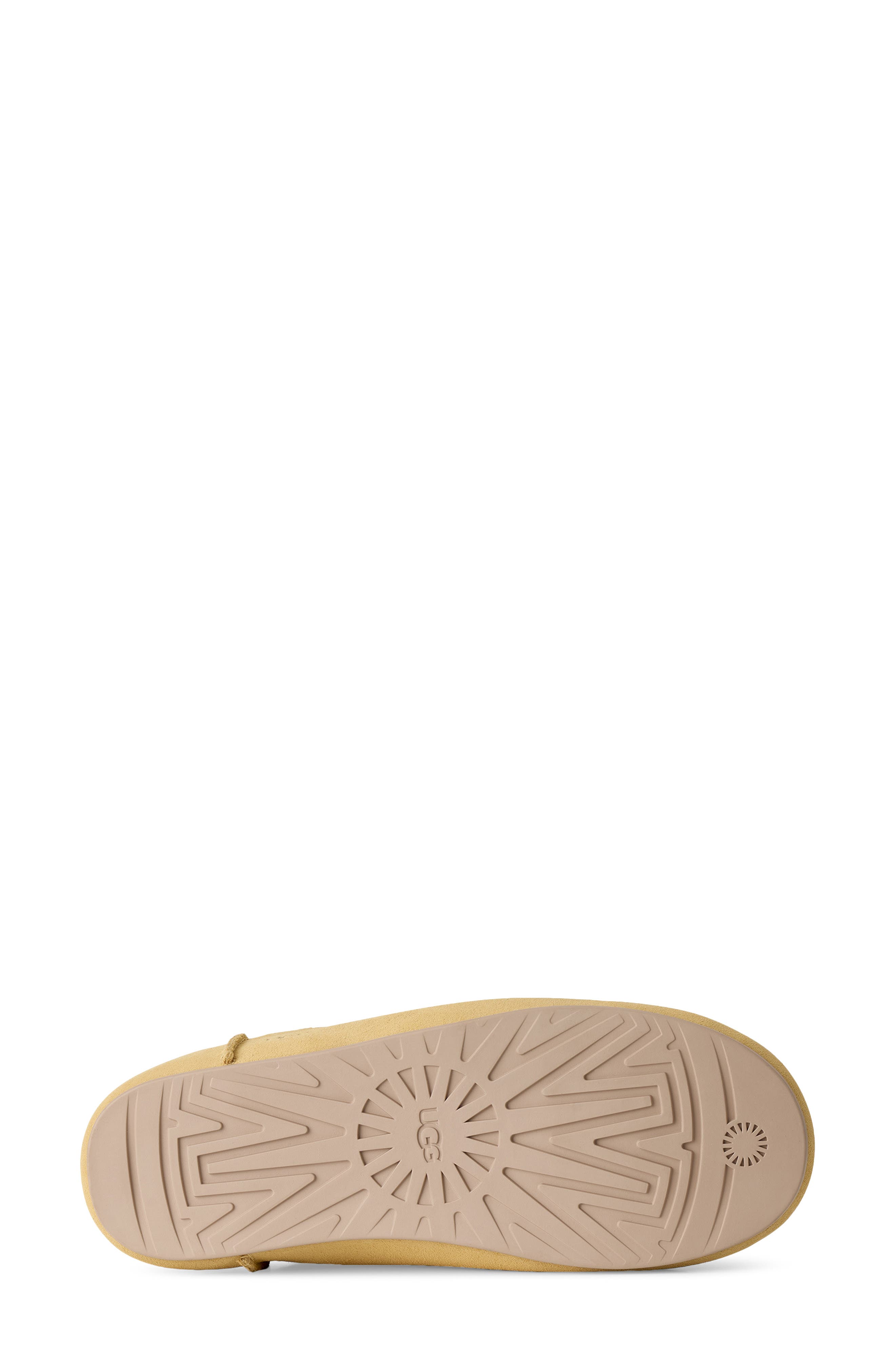 Elea Waterproof Suede Slipper, Alternate, color, MUTED MUSTARD
