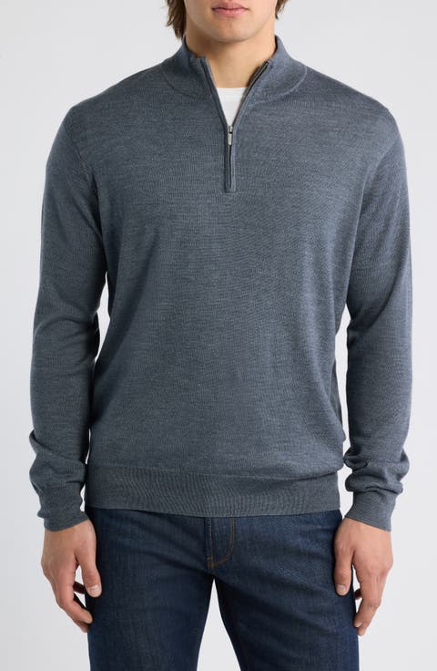 Autumn Crest Quarter-Zip Sweater