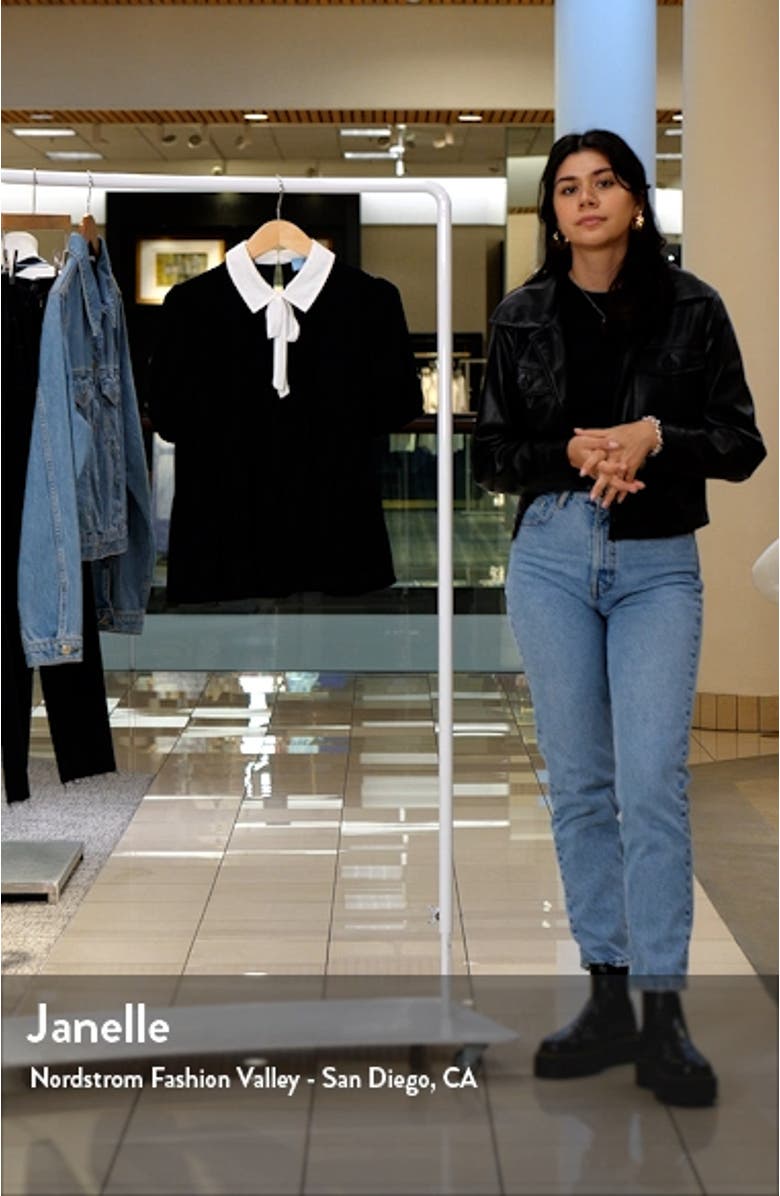 Pintuck Puff Sleeve Collar Blouse, sales video thumbnail