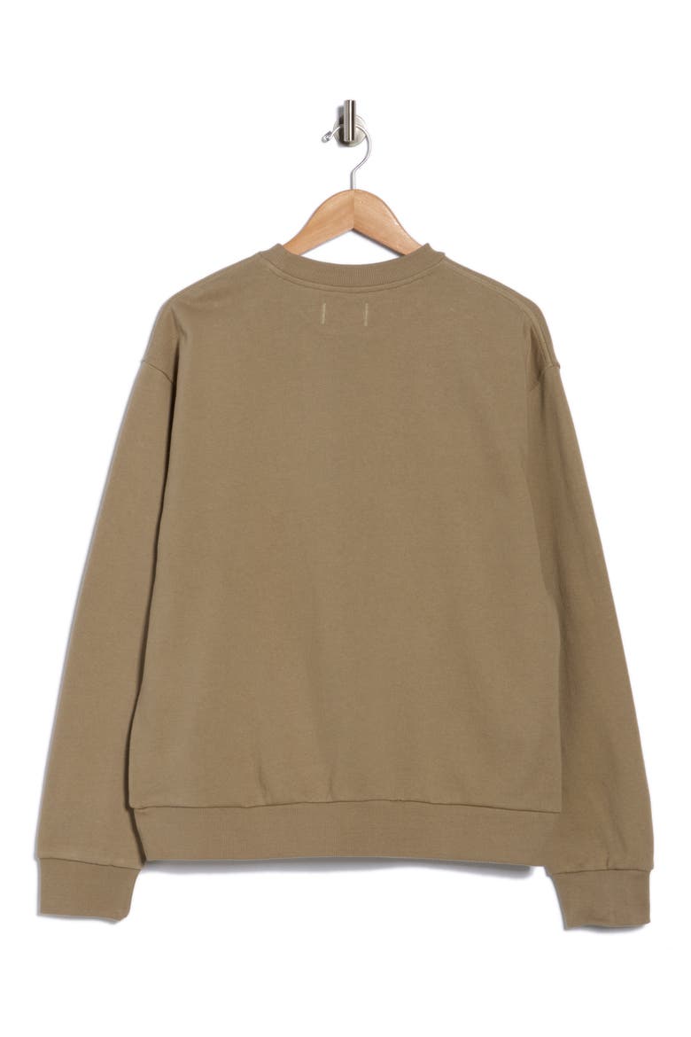 Quick Sketch Crewneck Sweatshirt, Alternate, color, TAUPE