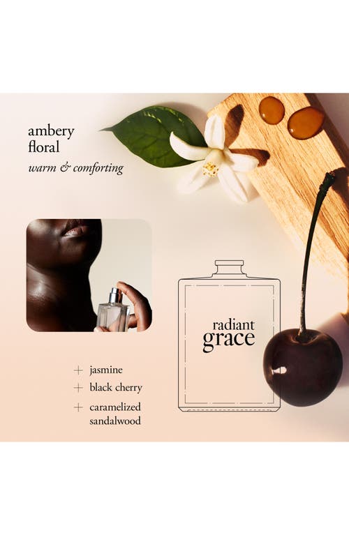 Philosophy Di Lorenzo Serafini Philosophy Radiant Grace Eau De Parfum 3-piece Gift Set In Transparent