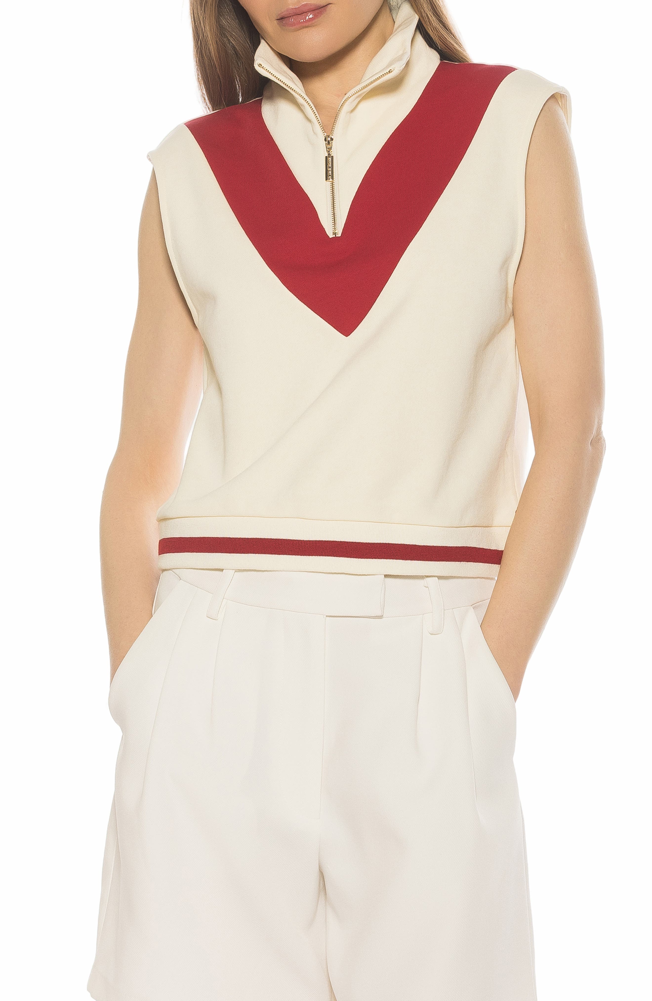 Denise Collared Top - image 3
