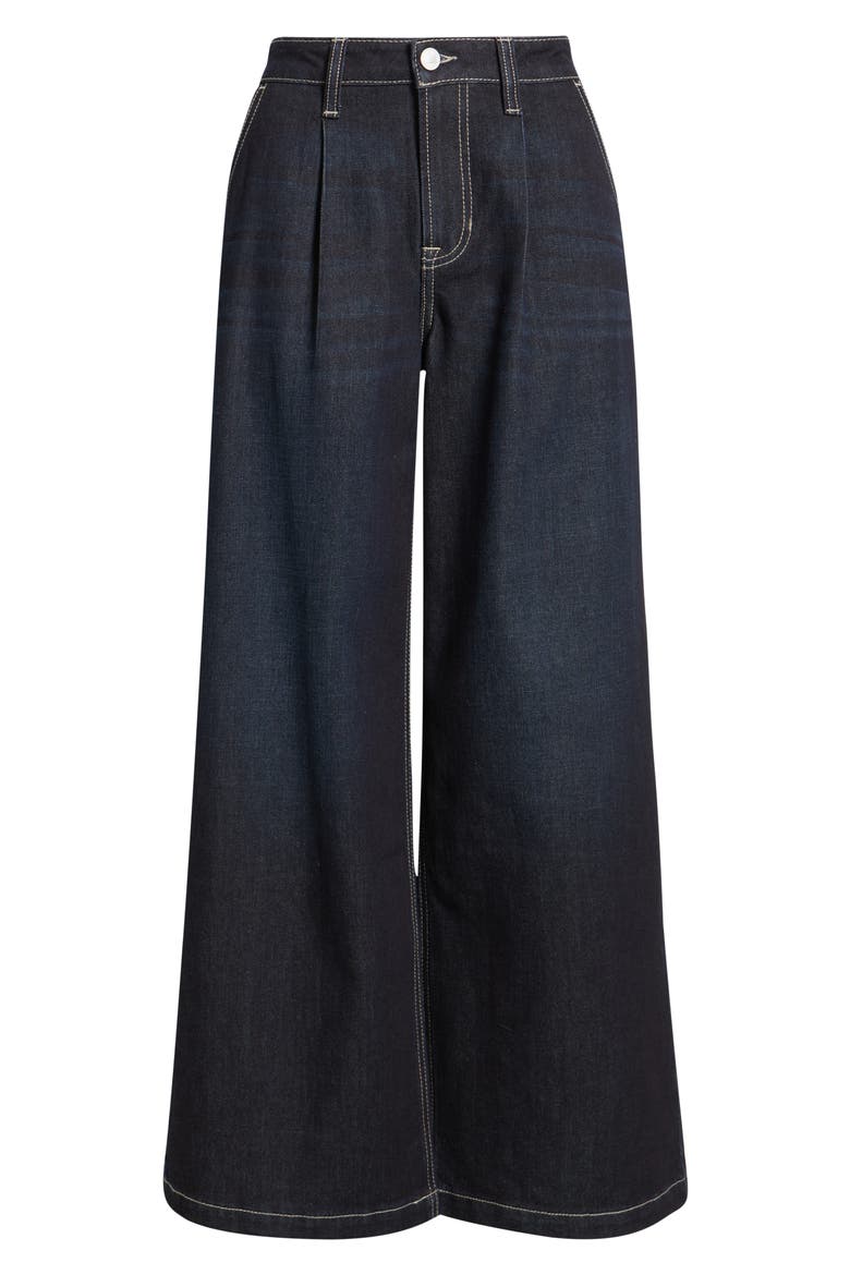 Wide Leg Trouser Jeans, Alternate, color, INDIGO