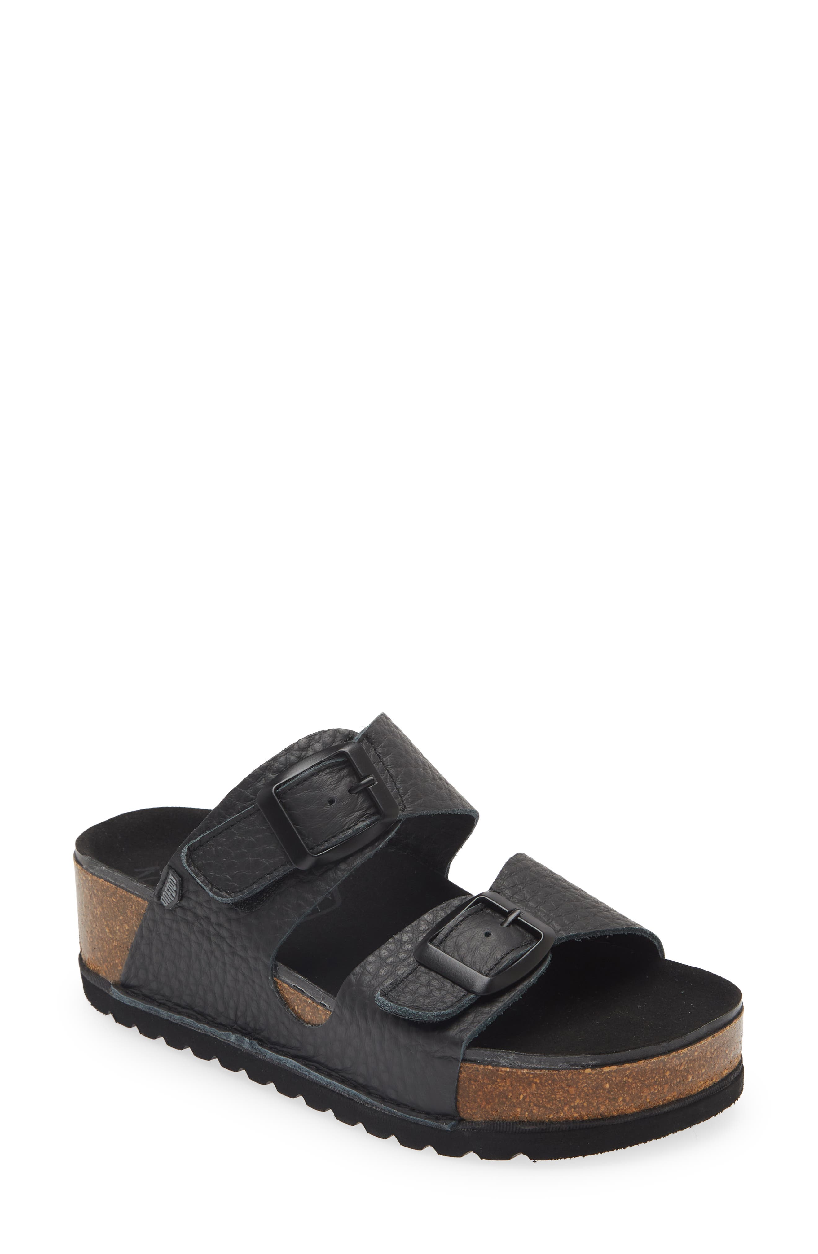 On Foot 1100 Naoshima Sandal, Main, color, Black