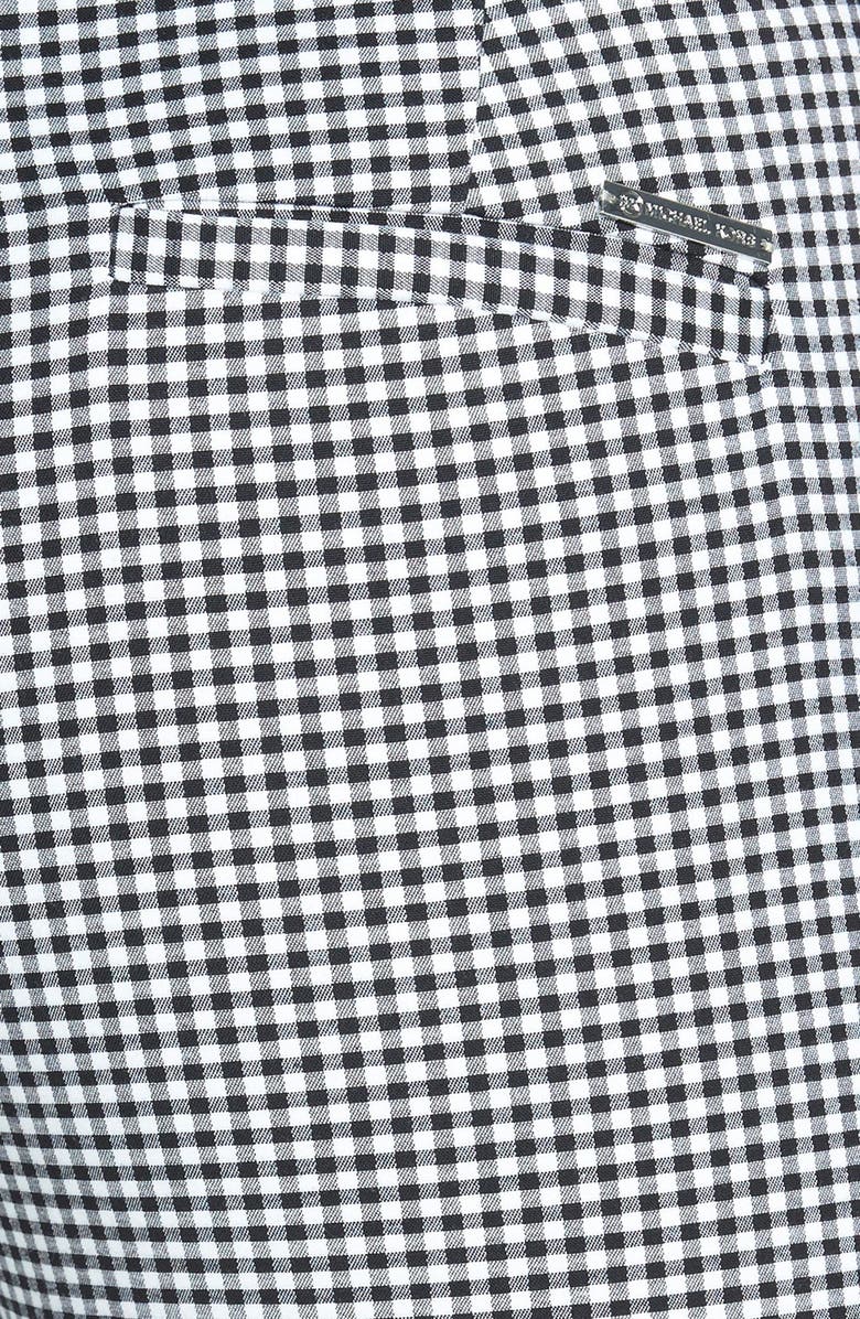 MICHAEL Michael Kors Slim Plaid Pants, Alternate, color, 