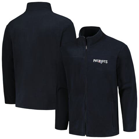 Men's Dunbrooke Navy New England Patriots All-Star Tech Quarter-Zip Top