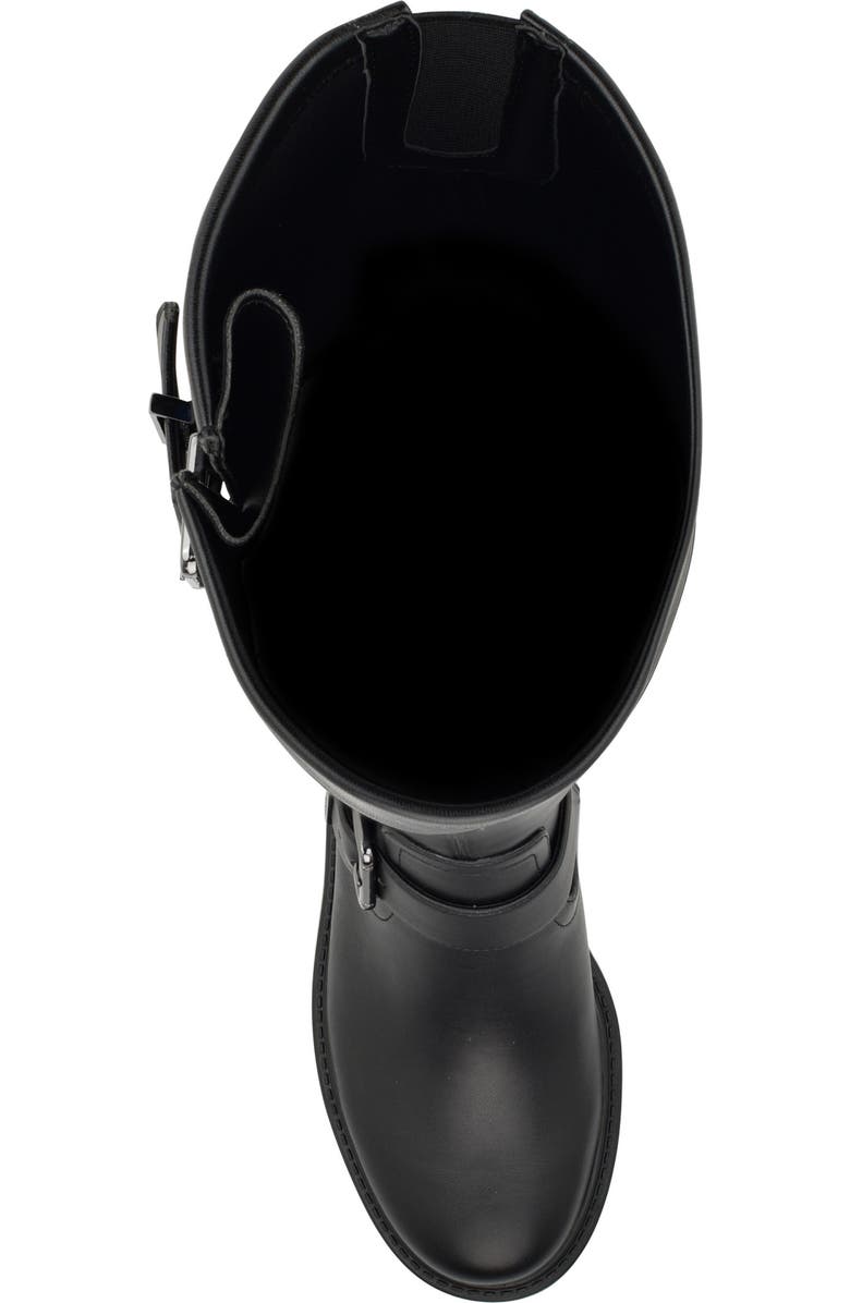 Nine West Nans Over the Knee Boot, Alternate, color, Nero/ Black/ Black