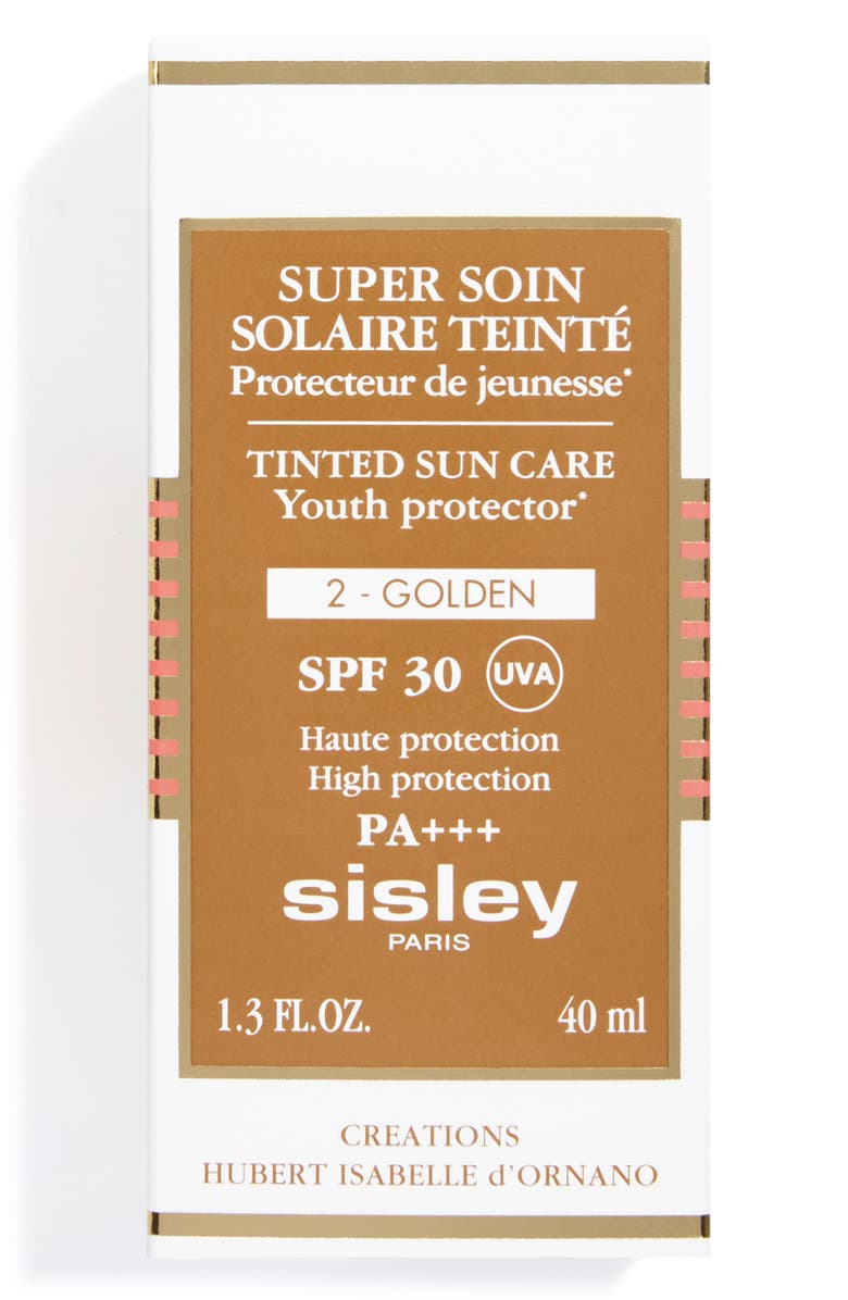 Sisley Paris Tinted Sunscreen Cream SPF 30, Alternate, color, Golden