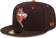 New Era Men's New Era Brown Hartford Yard Goats Theme Nights 59FIFTY Fitted Hat