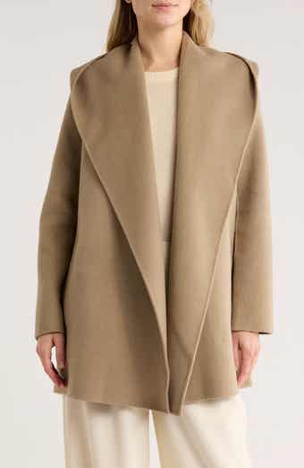 Vince Hooded Wool Blend Coat