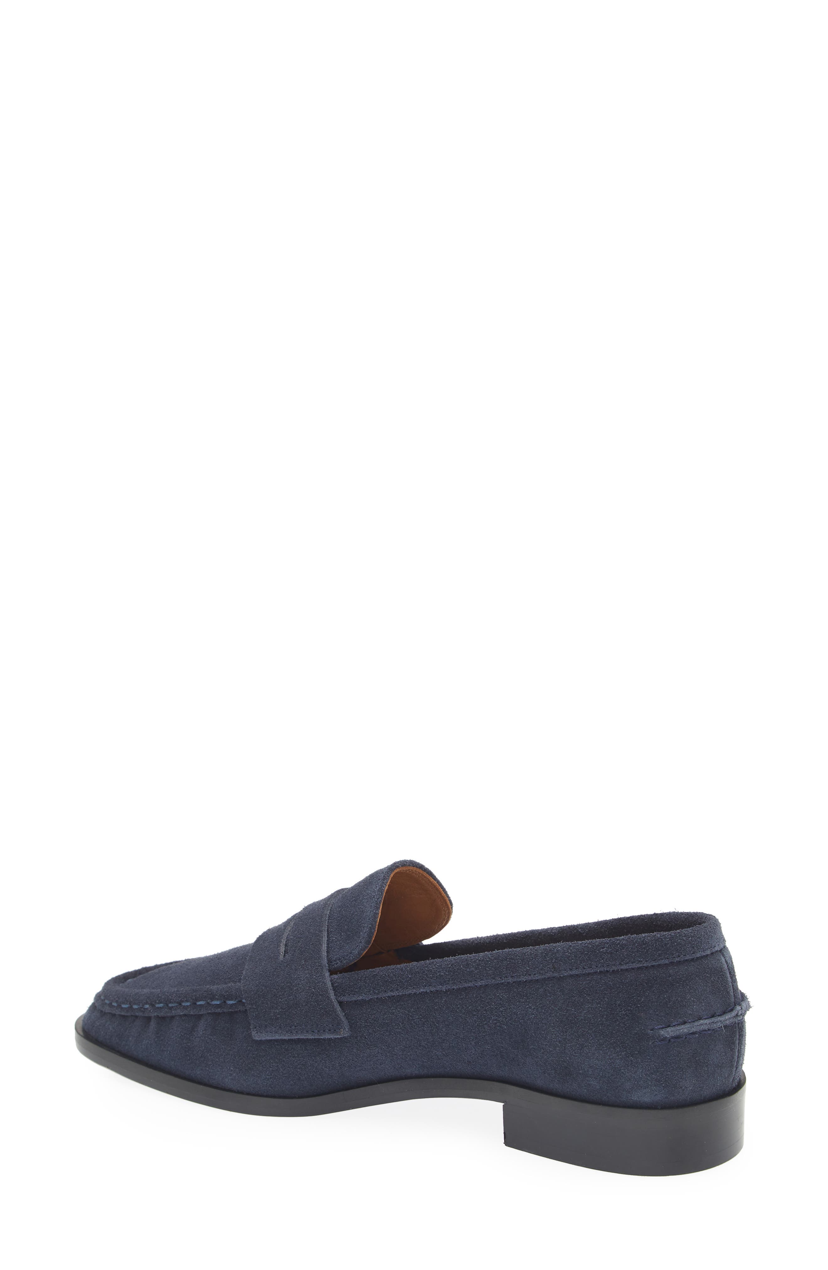 ATP ATELIER Airola Penny Loafer, Alternate, color, Mirtillo