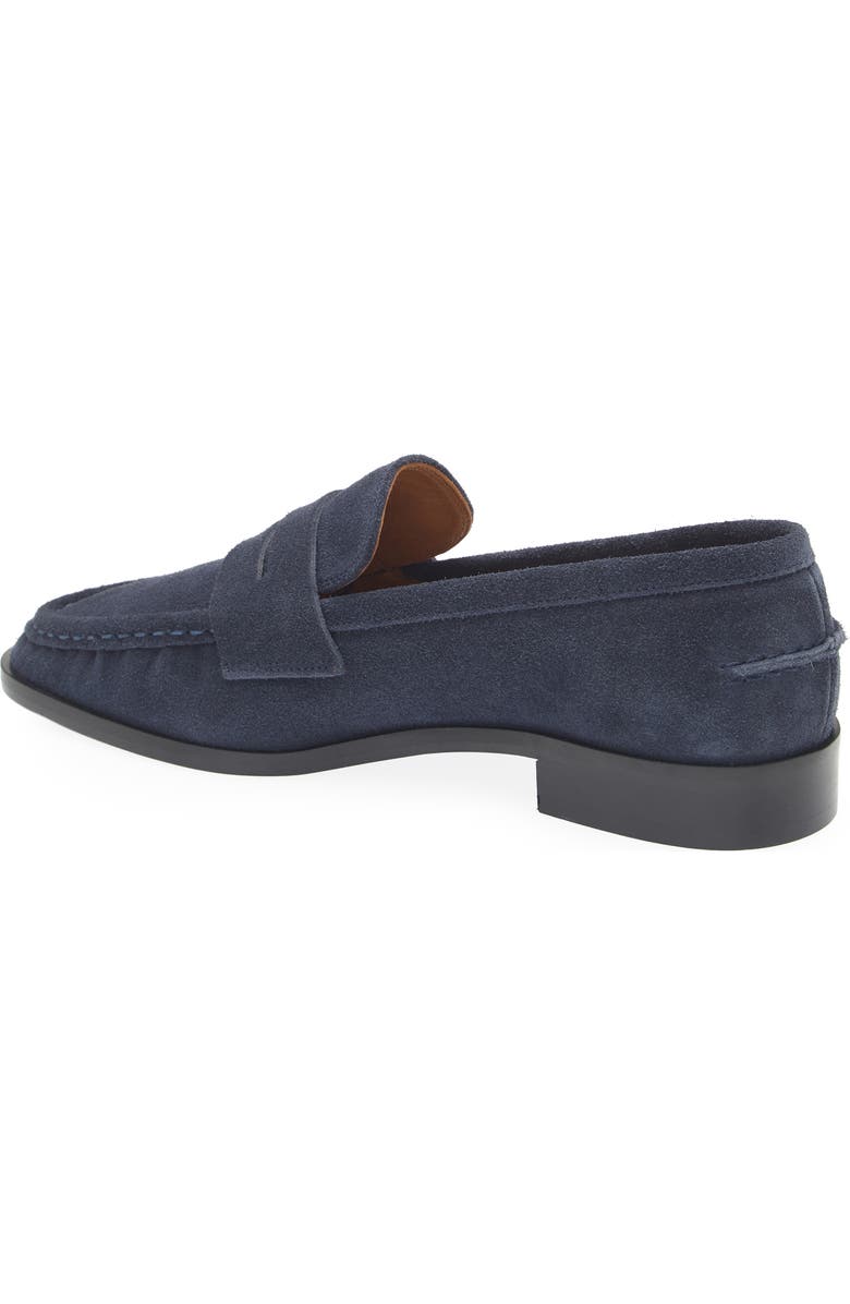 ATP ATELIER Airola Penny Loafer, Alternate, color, Mirtillo
