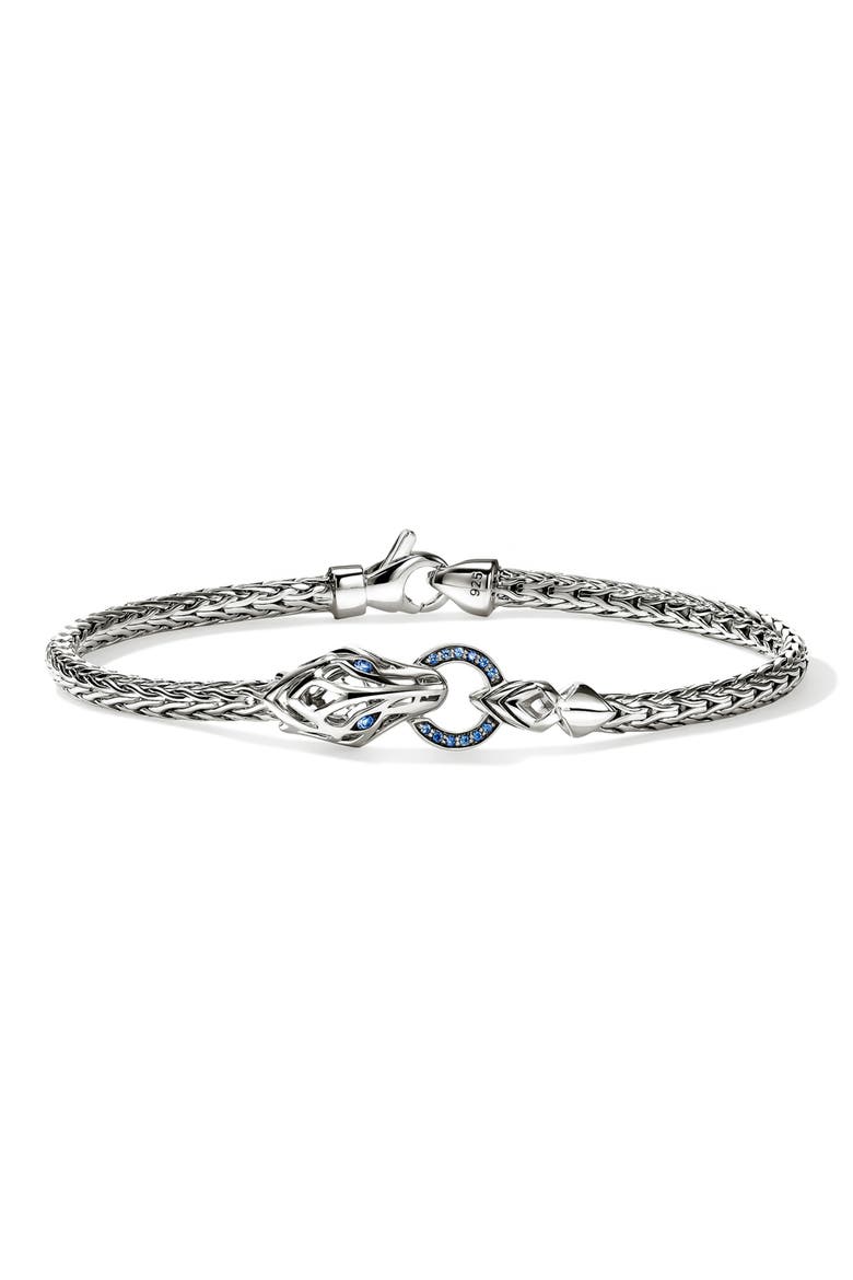 Naga Bracelet, Main, color, SILVER