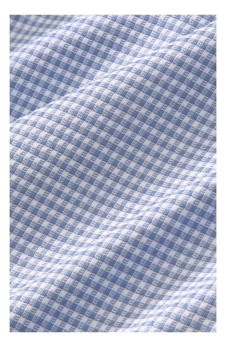 Mizzen+Main Halyard Short Sleeve Performance Button-Up Shirt, Alternate, color, Coastal Fjord Peter Gingham