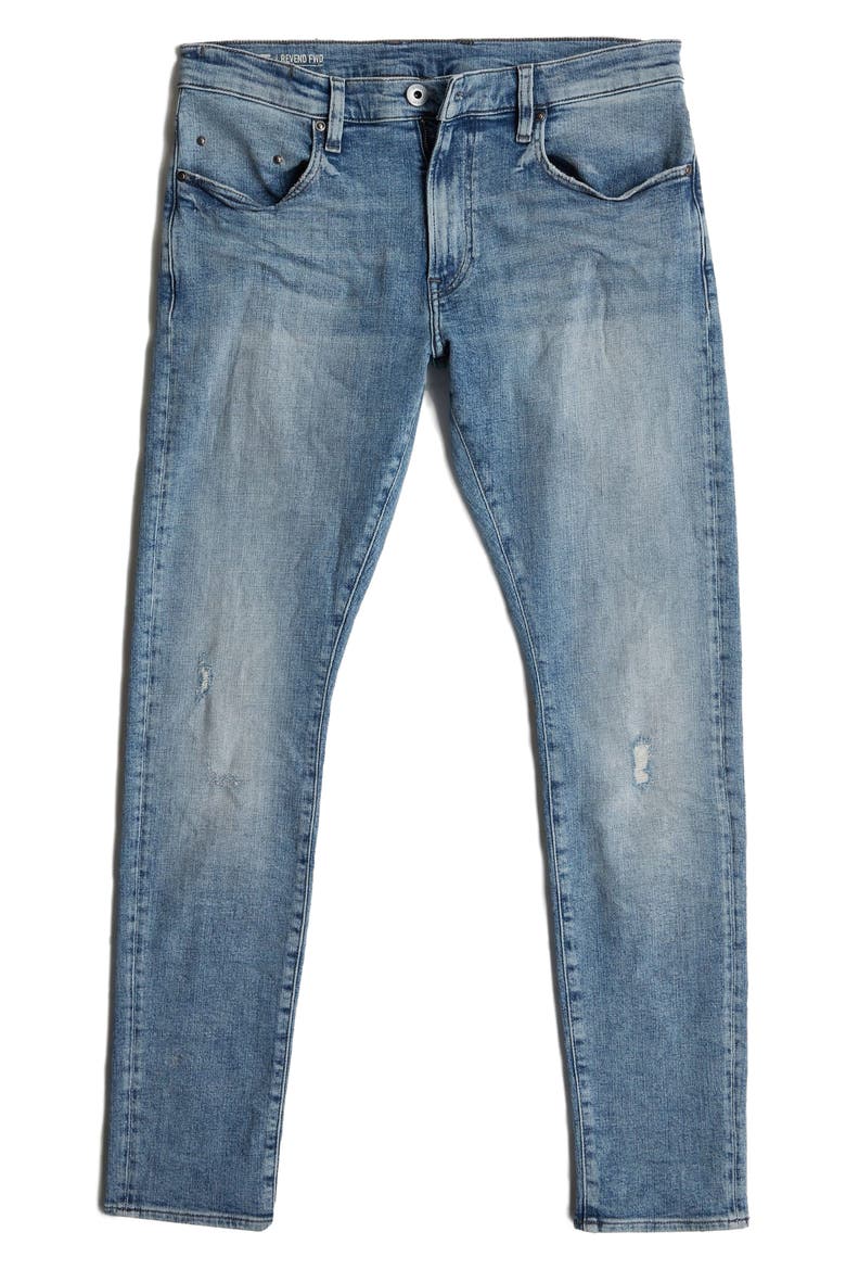 Revend FWD Skinny Fit Jeans, Alternate, color, ANTIQUE FADED RIPPED