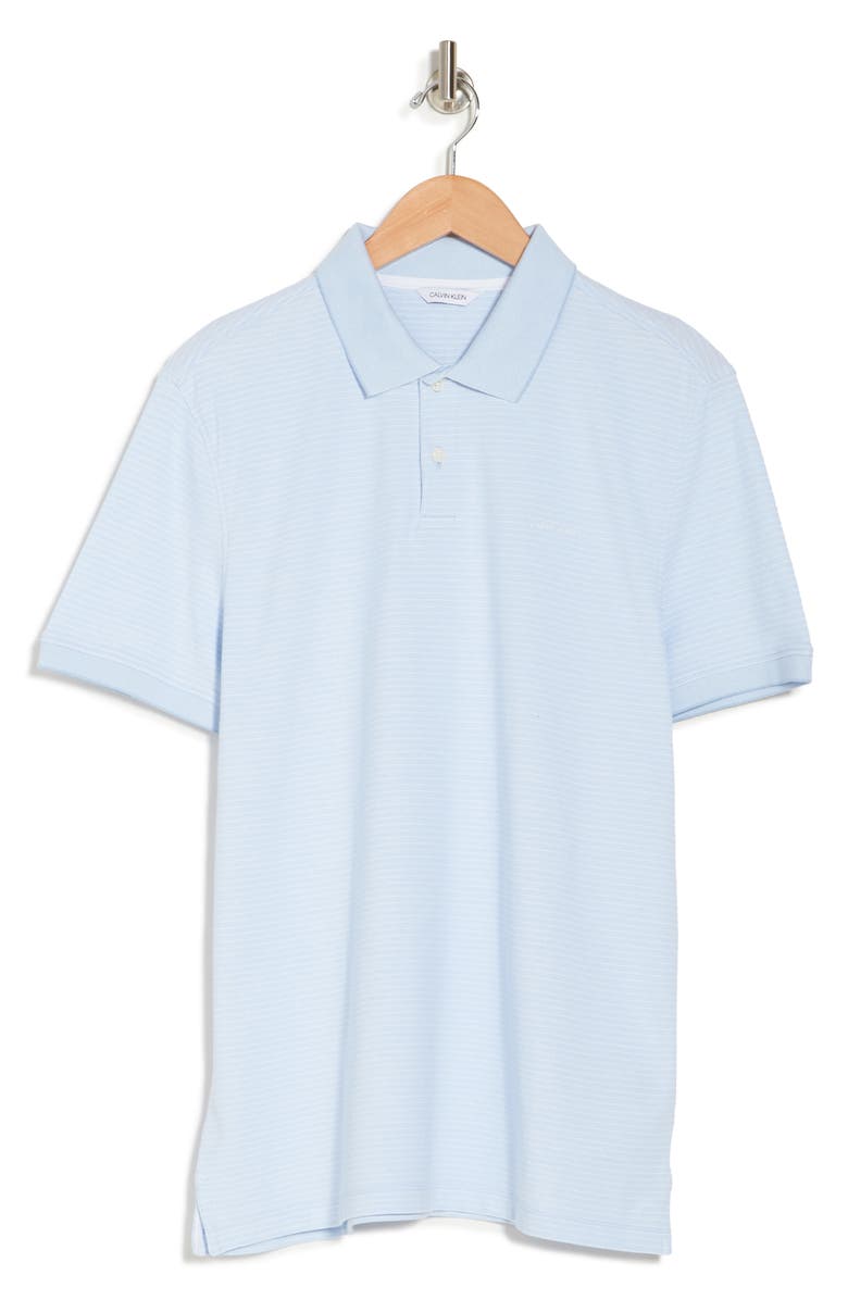 Calvin Klein Birdseye Stripe Polo, Alternate, color,