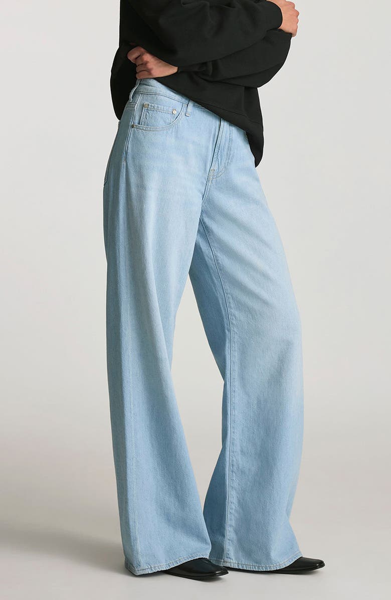 Mavi Jeans Joy Mid Rise Wide Leg Jeans, Alternate, color, 