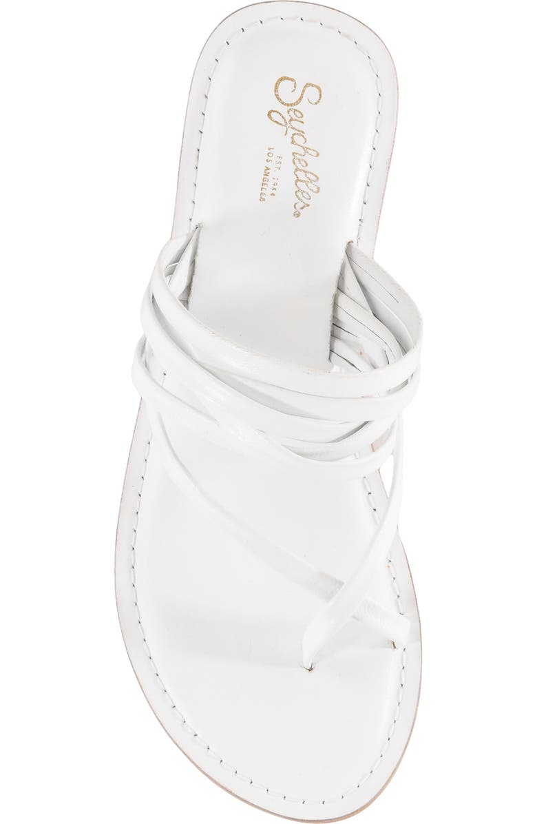 Seychelles Reezie Toe Loop Sandal, Alternate, color, Off White