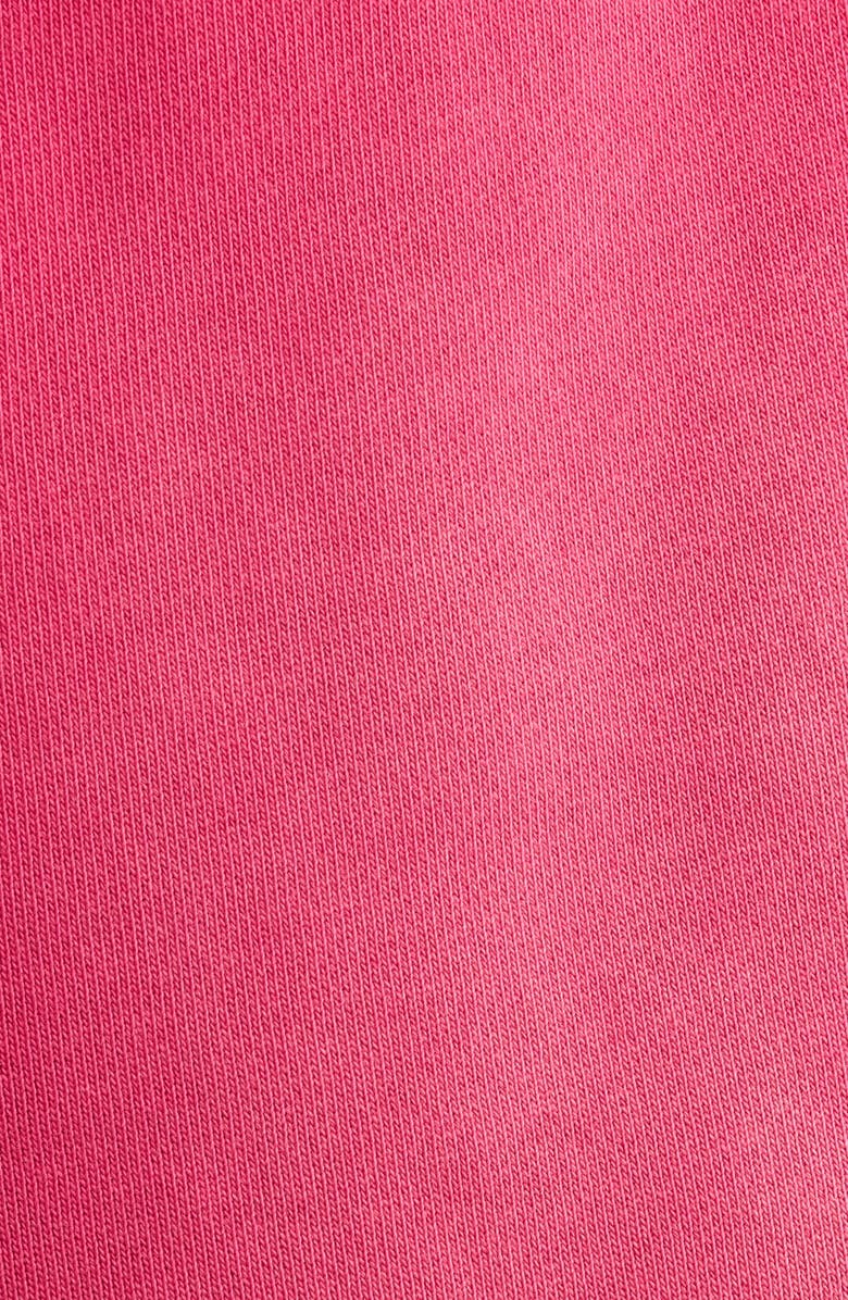 PURPLE BRAND Signature Midweight Fleece Sweat Shorts, Alternate, color, Red