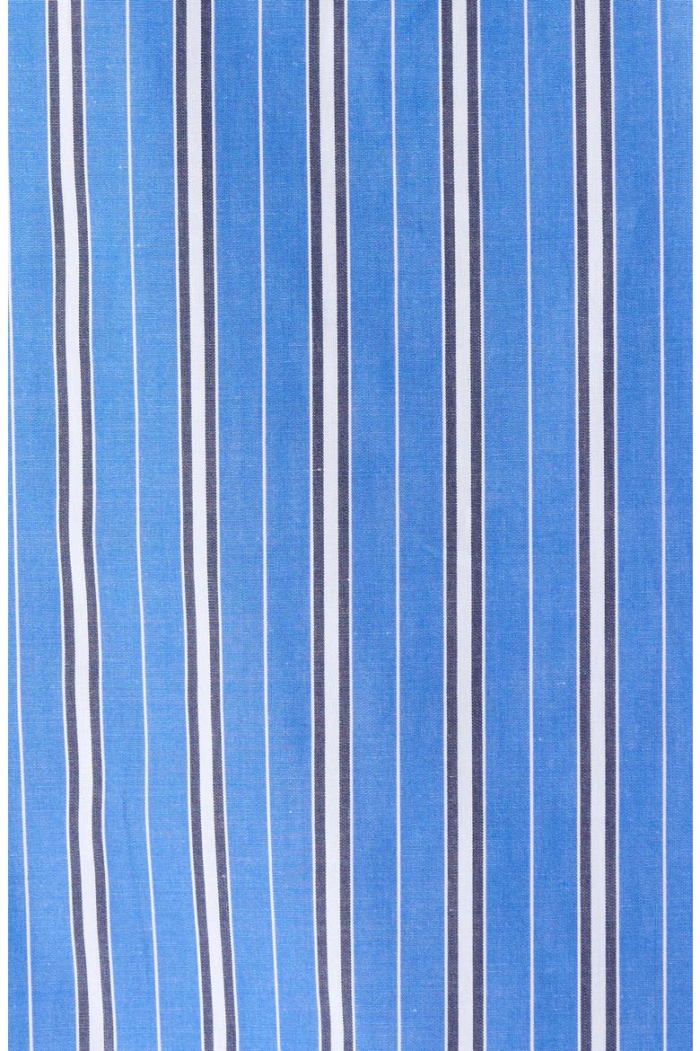 Stripe Double Pocket Cotton Button-Up Shirt, Alternate, color, BLUE ROWAN STRIPE