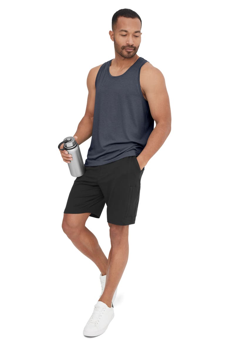 Men's EverActive Tank, Alternate, color, True Navy Heather