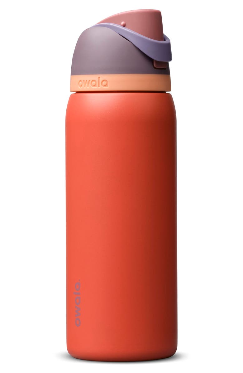 Owala 32-oz. FreeSip Stainless Steel Water Bottle, Main, color, Purple/Red