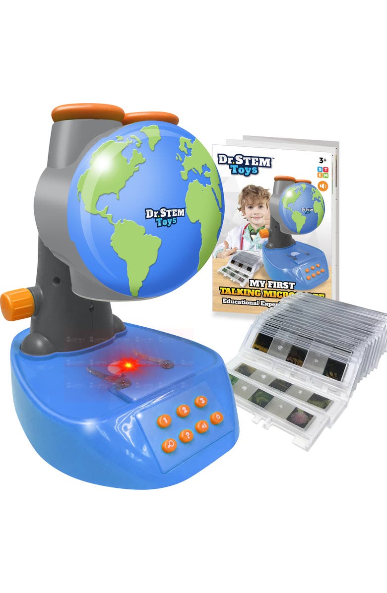 Dr. STEM Toys My First Talking Microscope, Kids 3+, Alternate, color,