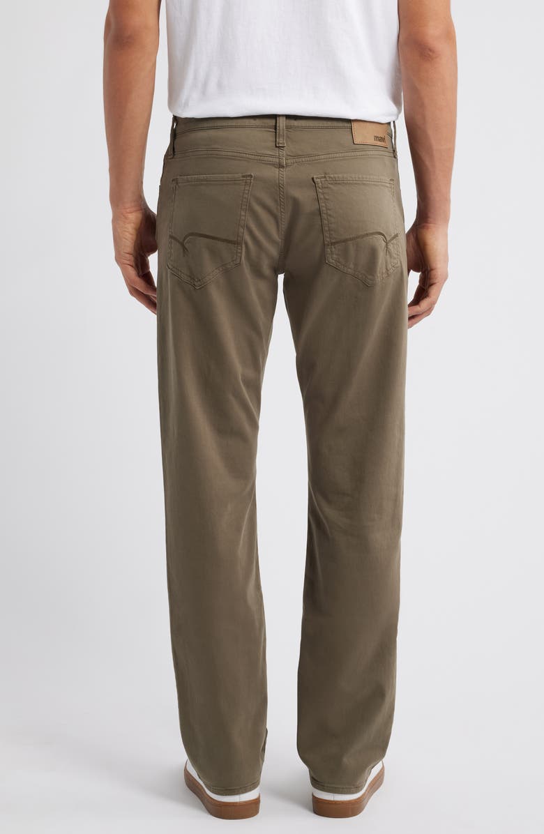Mavi Jeans Matt Relaxed Straight Leg Twill Pants, Alternate, color, Olive Casual Twill