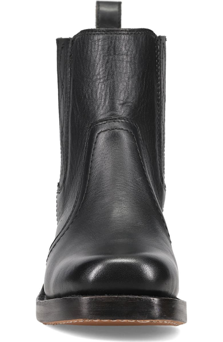Frye Campus Platform Chelsea Boot, Alternate, color, Black