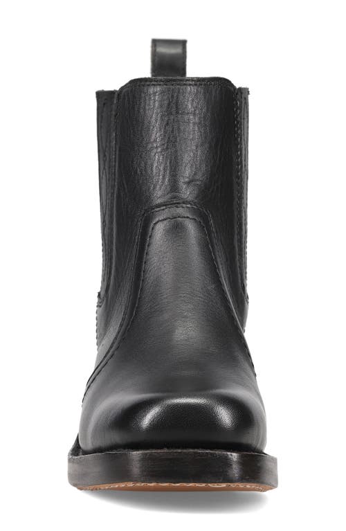 Frye Campus Platform Chelsea Boot In Black