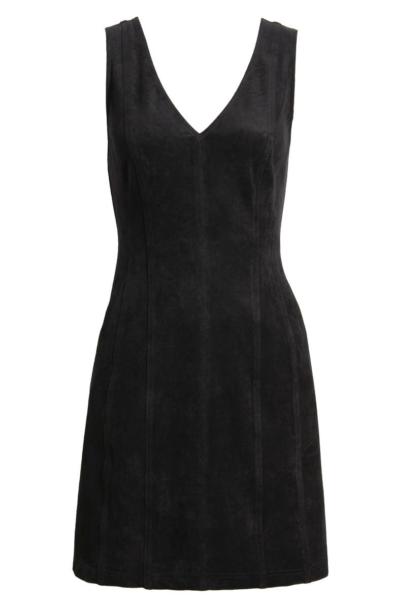 CIEBON Nasha Faux Suede Sheath Dress, Alternate, color,