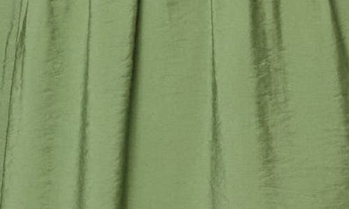 Gibsonlook Playa Floral Tiered High Waist Maxi Skirt In Vineyard Green
