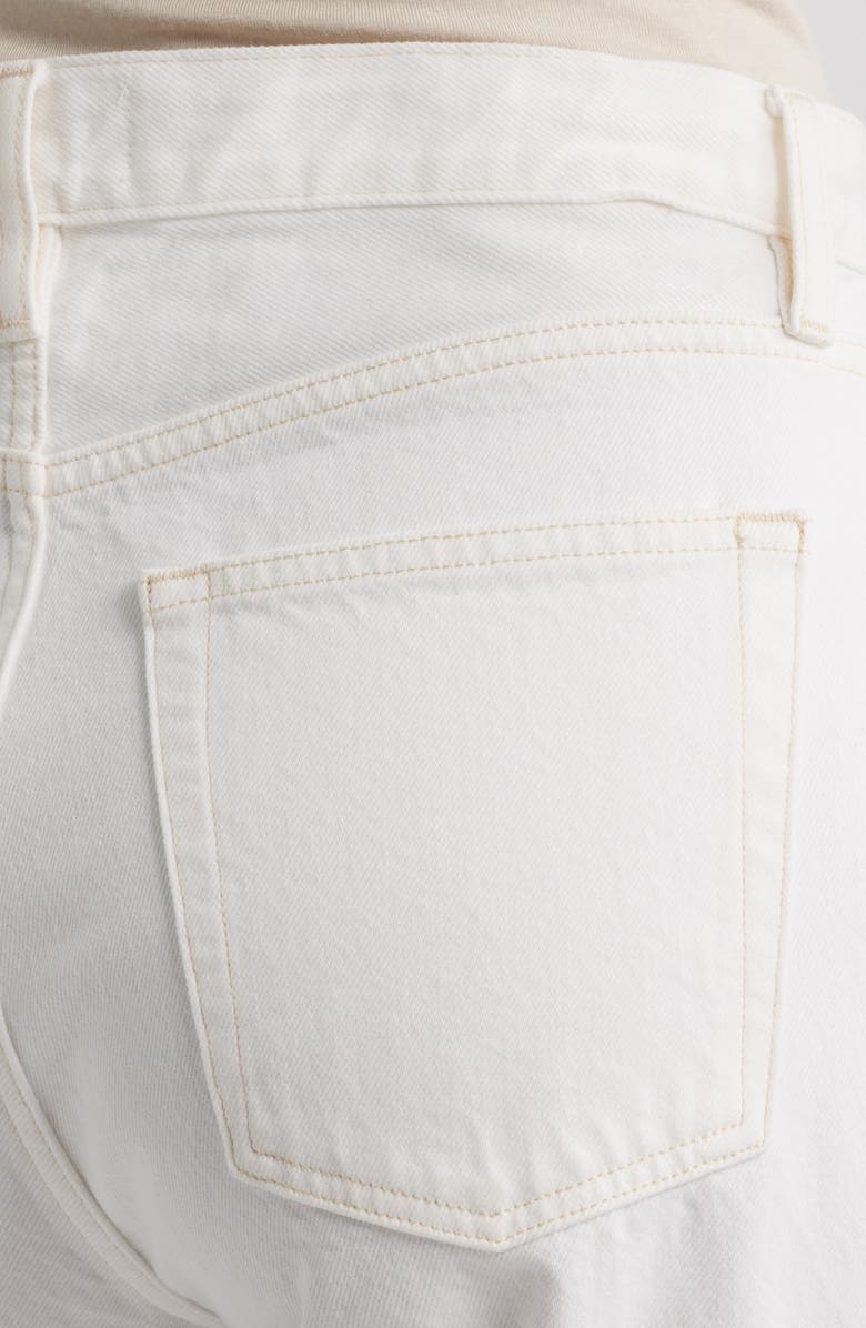 FRAME The Hang High Waist Ankle Straight Leg Jeans, Alternate, color, Au Natural Clean