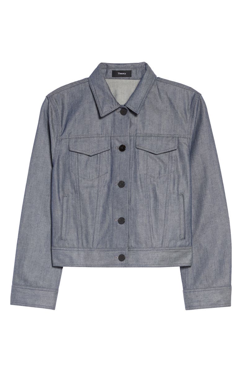 Theory Denim Jacket, Alternate, color, 